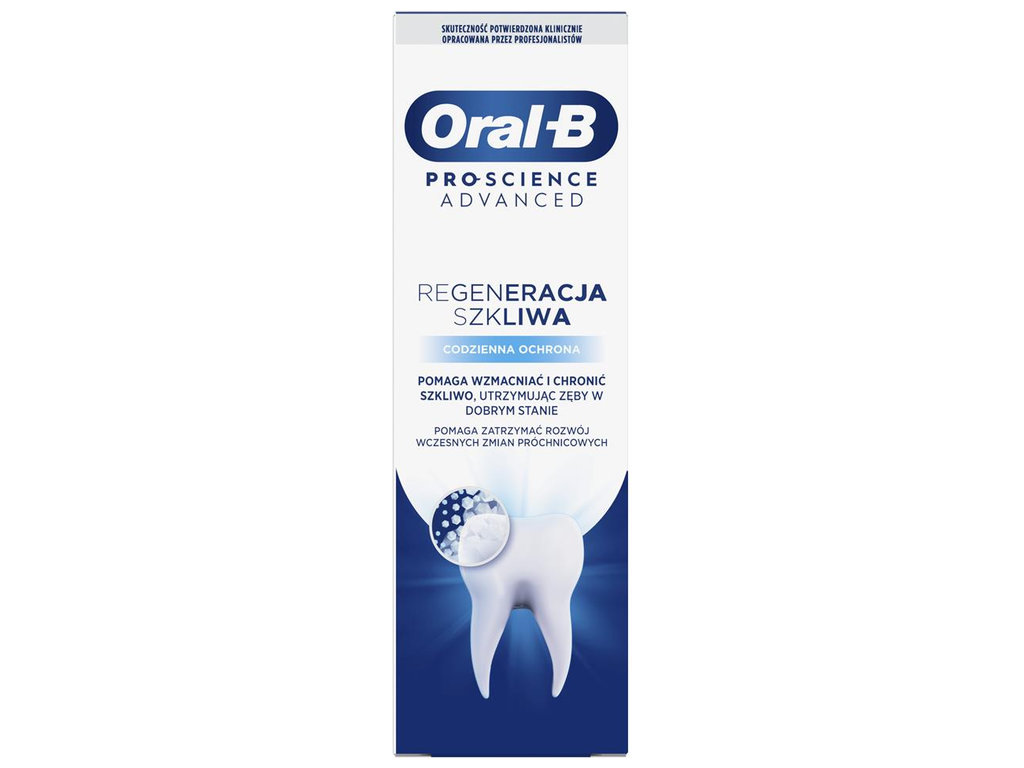 Паста зубная Oral-B Pro-Science, Восстановление эмали, Ежедневная защита, 75мл