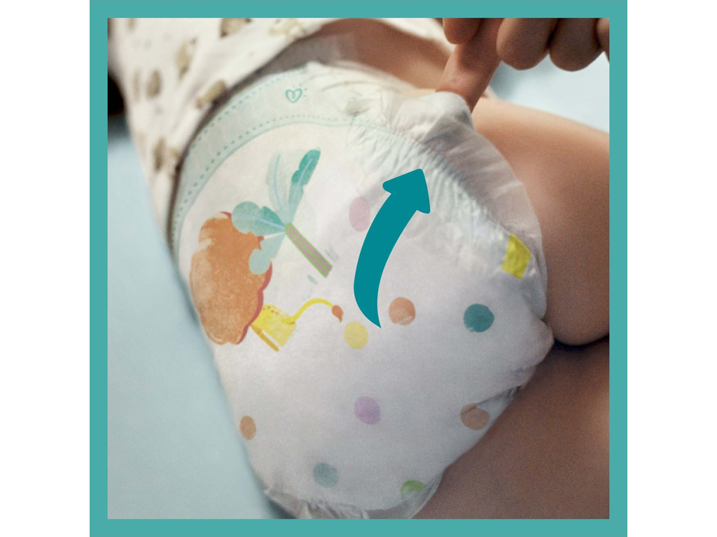 Подгузники одноразовые Pampers Active Baby, размер 3 Midi, 6–10кг, 58шт