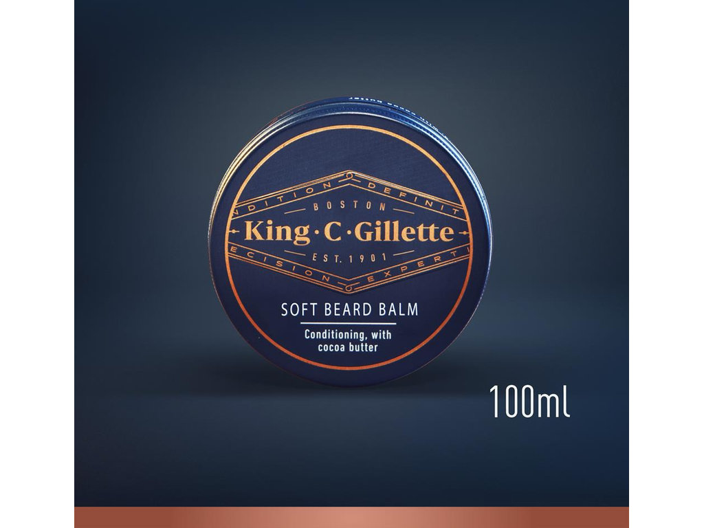 Бальзам для бороды King C. Gillette Beard Softener, 100 мл