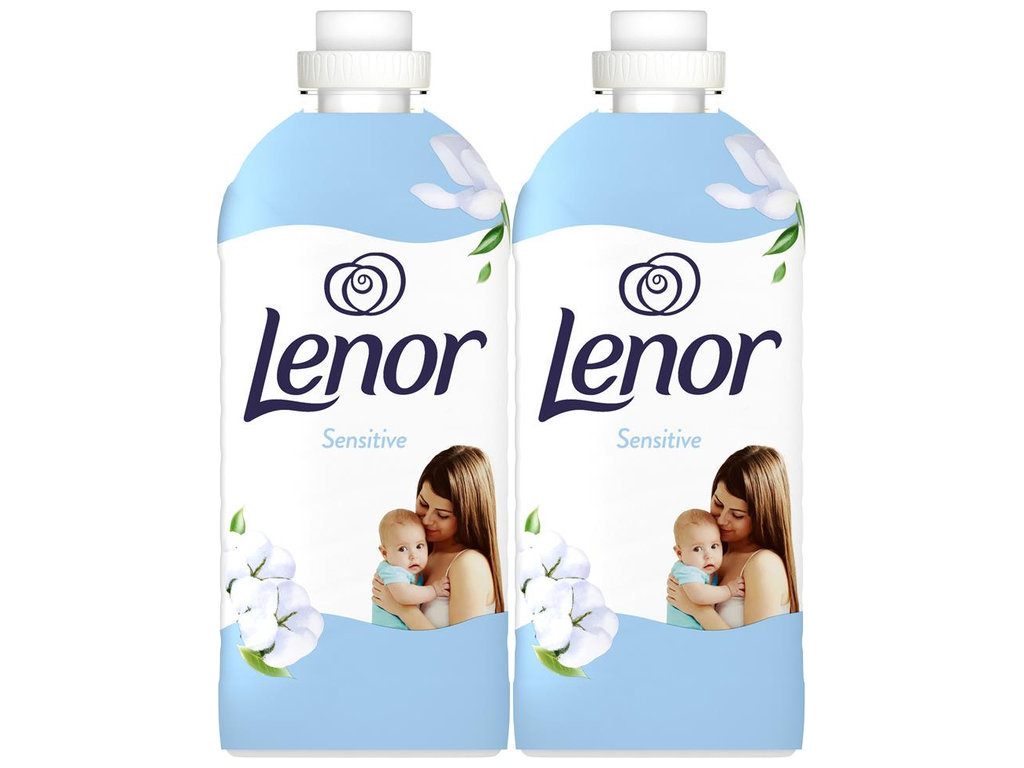 Кондиционер для белья Lenor Sensitive, 2шт×1.239 л
