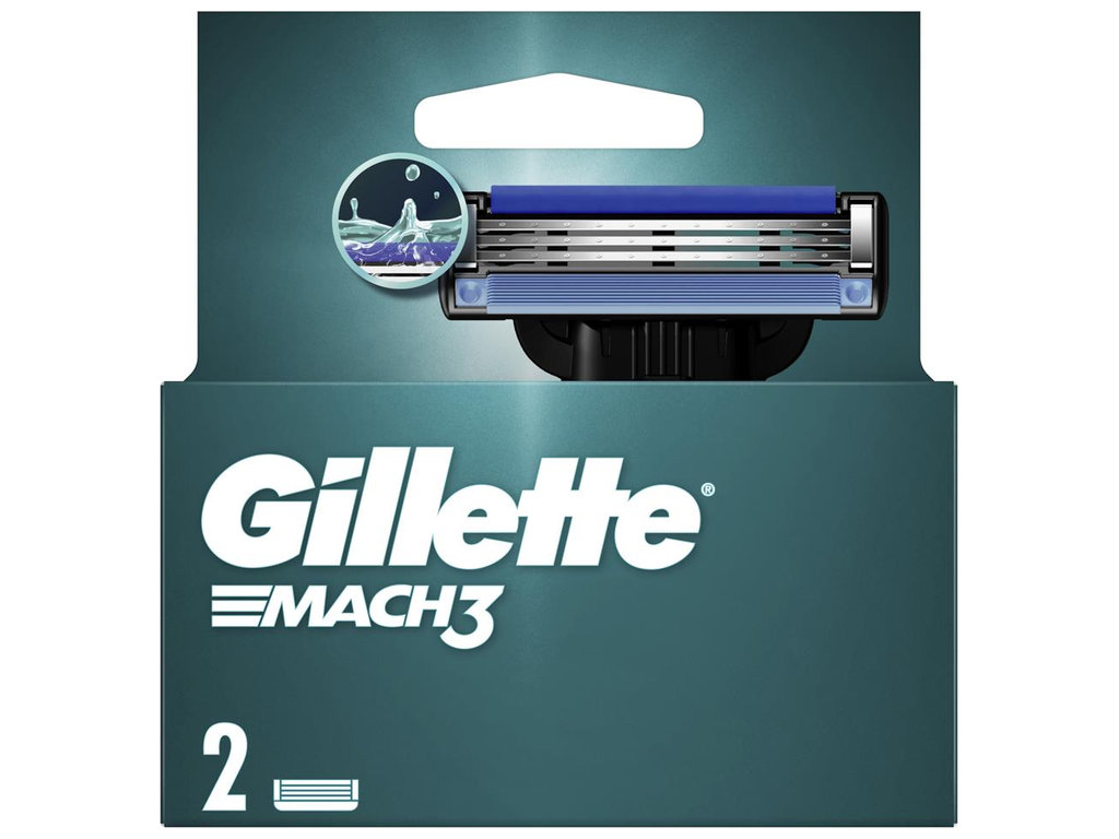 Бритва Gillette Mach3 Sensitive + 3 сменных картриджа (2+1 в подарок)