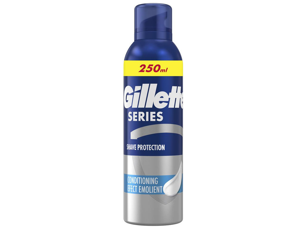 Пена для бритья Gillette Series Conditioning с маслом какао, 250 мл