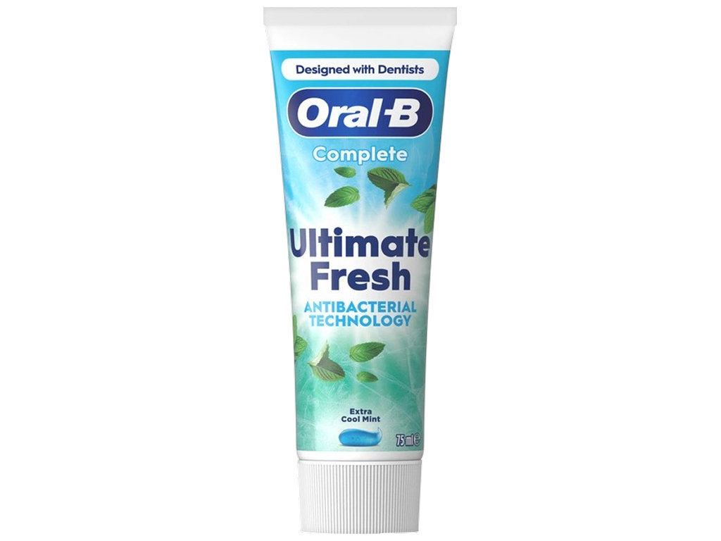 Зубна паста Oral-B Complete Ultimate Fresh, антибактеріальна, 75 мл