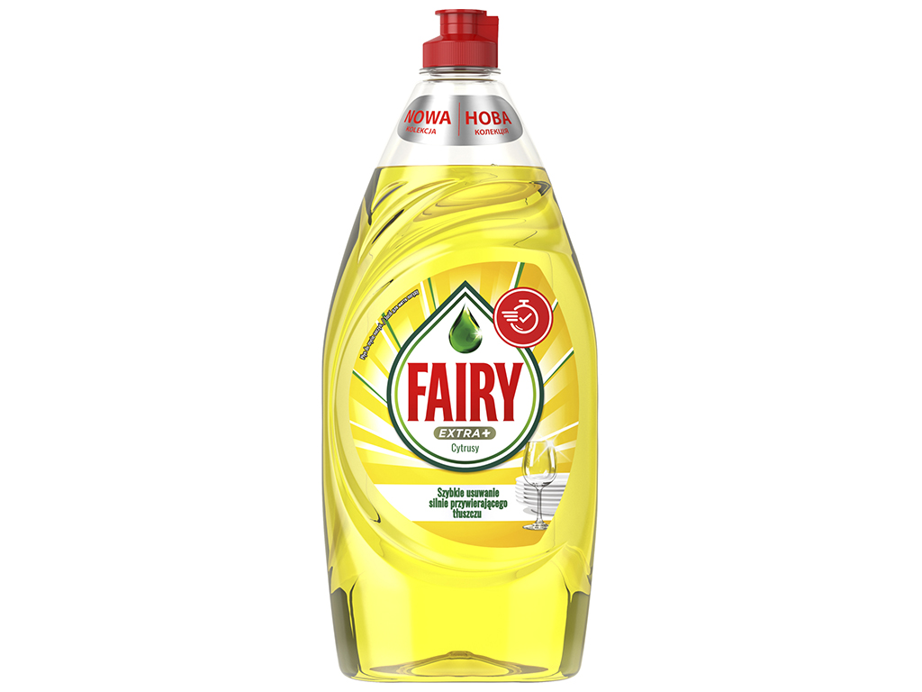 Засіб для миття посуду Fairy Екстра+ Цитрус, 905мл