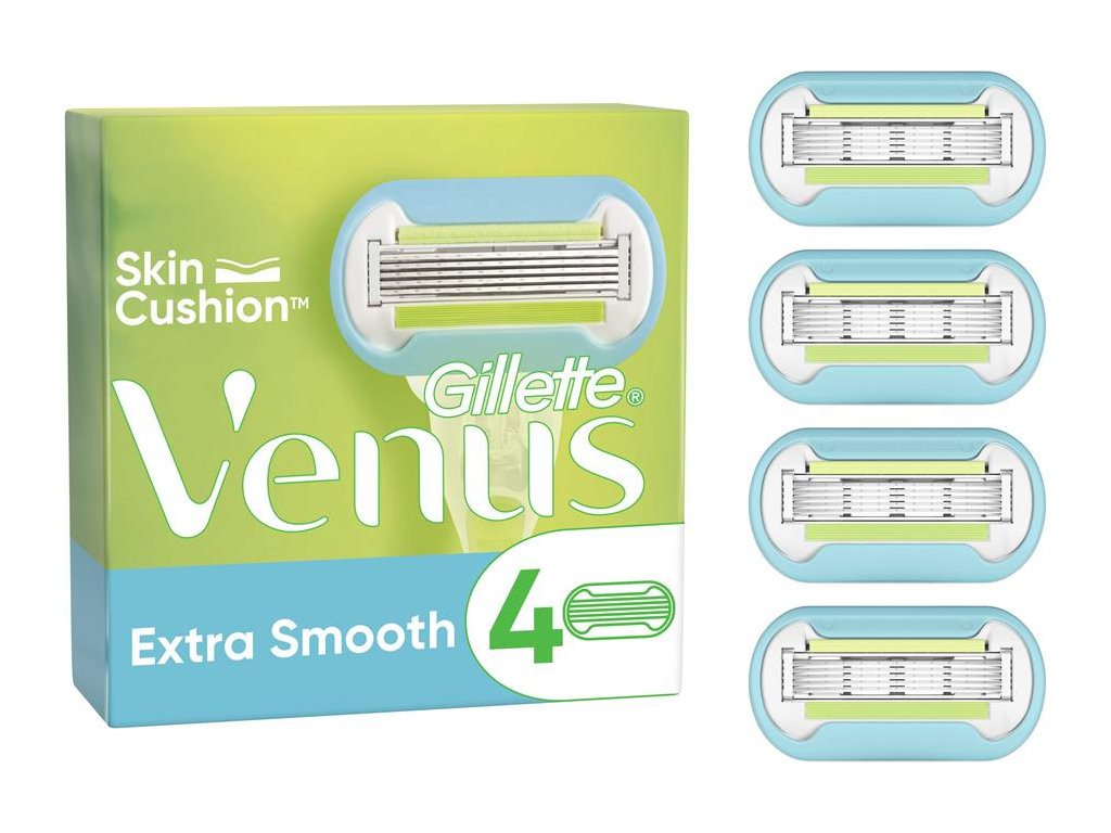 Змінні касети для гоління Gillette Venus Extra Smooth Embrace, 5 лез, 4шт