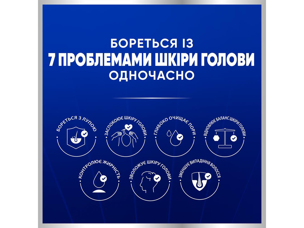 Шампунь Head & Shoulders Pro-Expert 7 Захист від випадіння волосся з кофеїном, 250мл