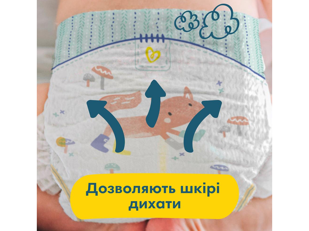 Подгузники Pampers Premium Care 2, одноразовые, размер 2, индикатор влаги, 4-8кг, 88шт/уп