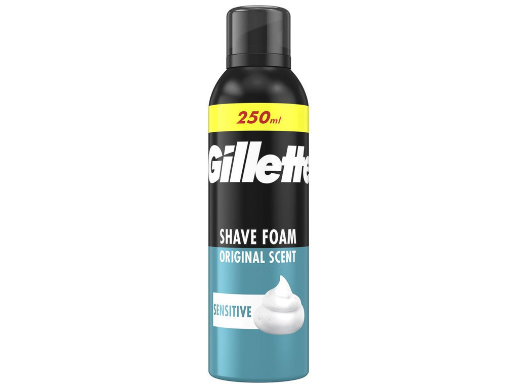 Пена для бритья Gillette Classic Sensitive, 250 мл