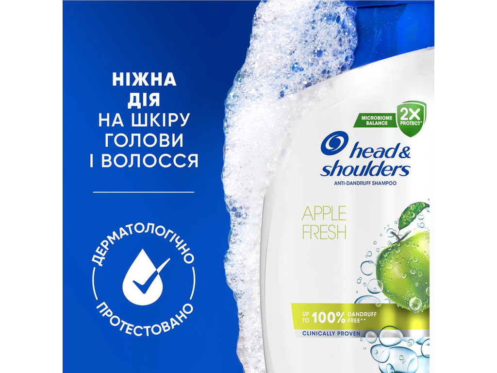 Шампунь против перхоти Head&Shoulders Яблучная свежесть, 400мл