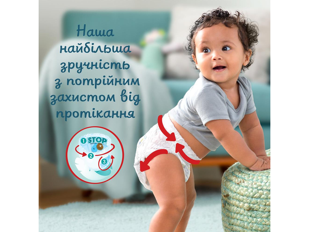Подгузники-трусики Pampers Premium Care Pants, размер 3 (6–11 кг), 48шт