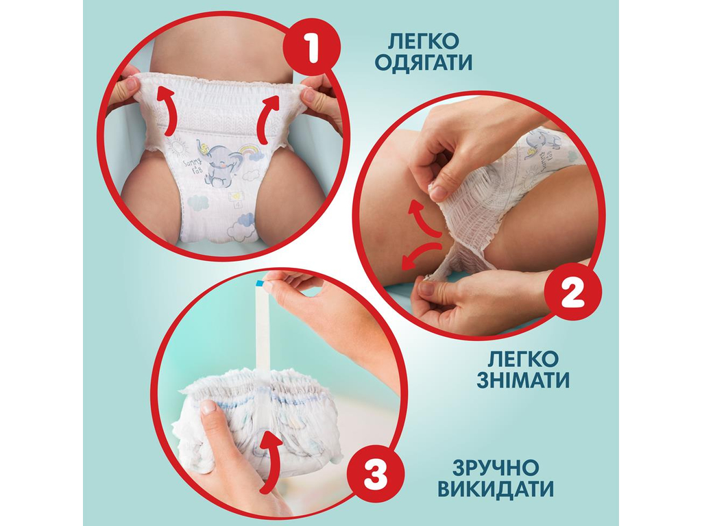 Подгузники-трусики Pampers Premium Care Pants Giant (15+ кг), 31шт