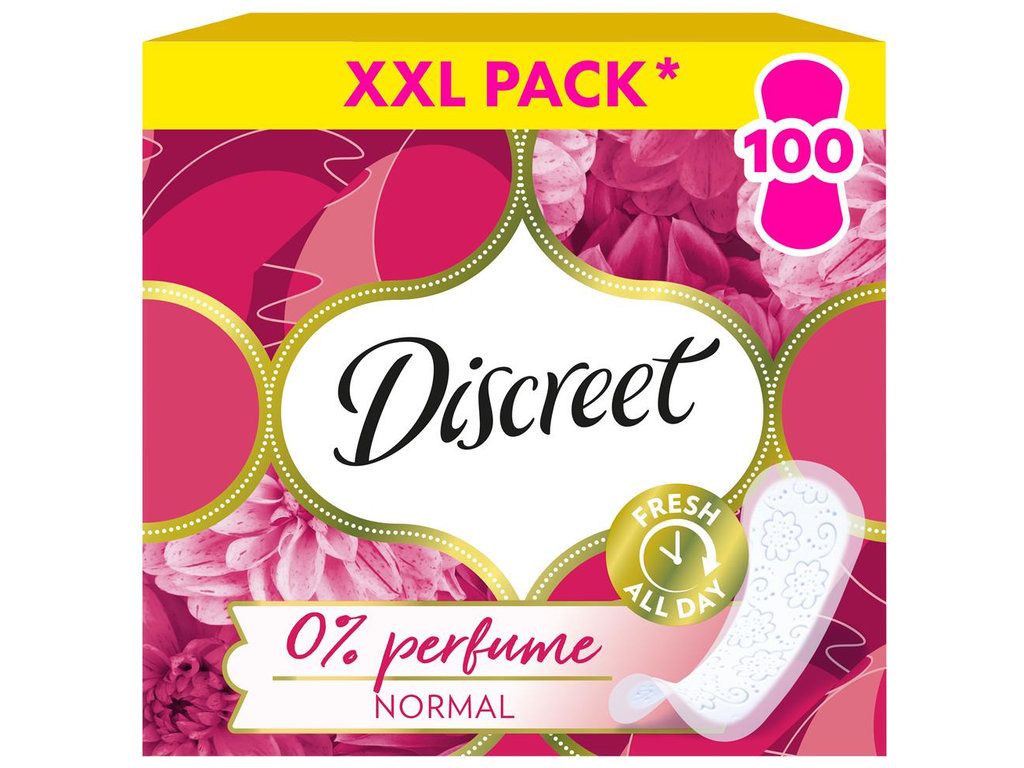 Прокладки щоденні Discreet Normal, 2 краплі, 100шт