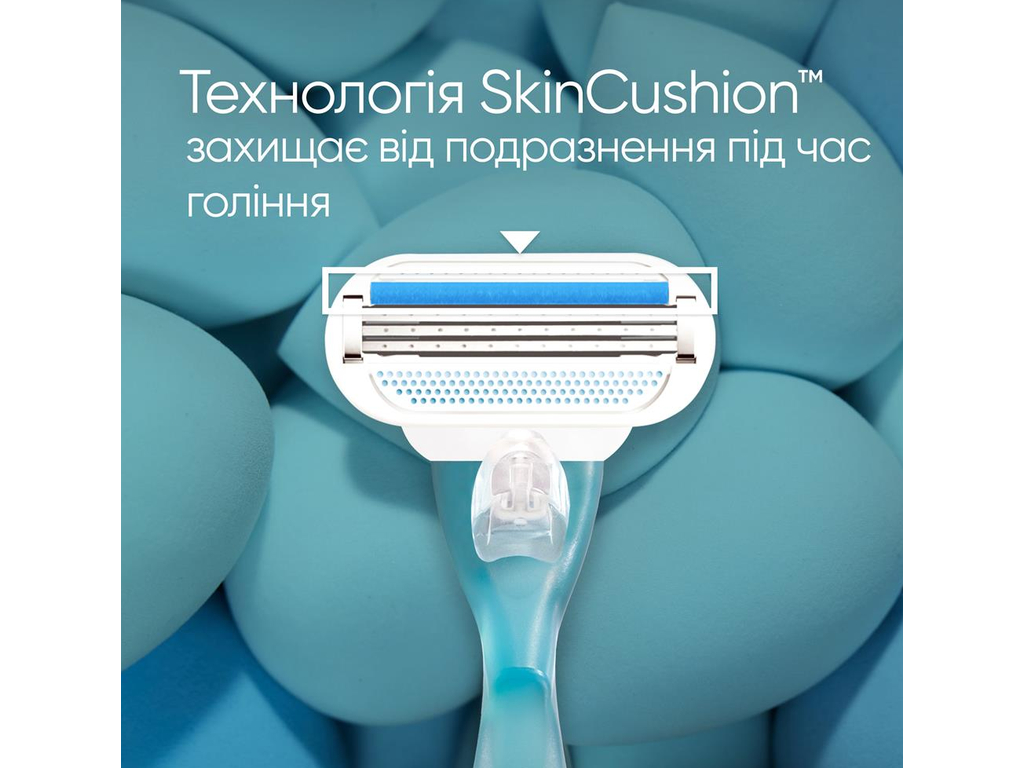 Станок для бритья Gillette Venus Smooth, сменный картридж, пластик, нержавеющая сталь, 3 лезвия