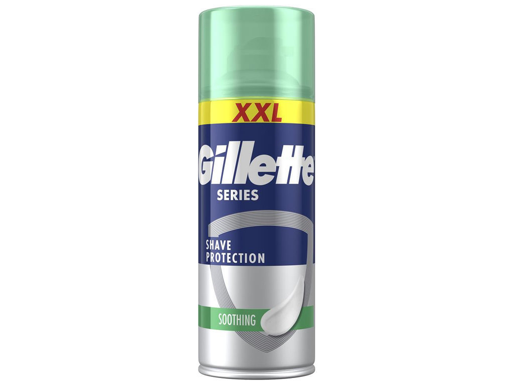 Пена для бритья Gillette Series Soothing с алоэ вера XXL, 400 мл