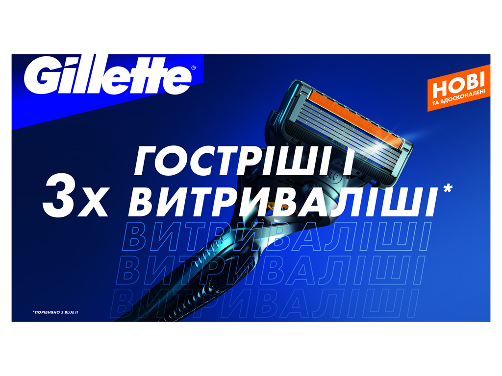 Картриджи сменные Gillette Fusion5 ProGlide, сталь, 8шт