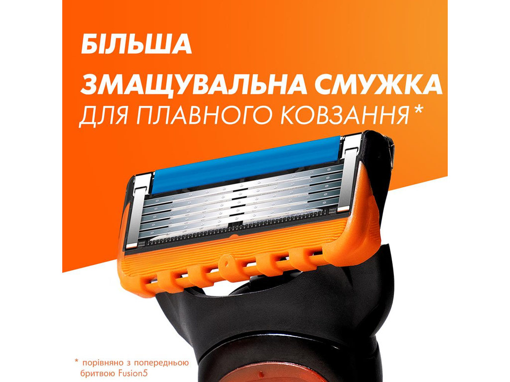 Сменные кассеты для бритья Gillette Fusion5, 5 лезвий, 2шт