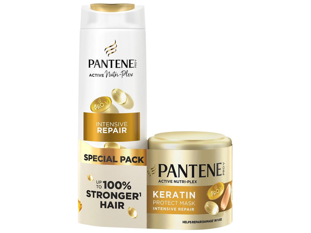 Набор Pantene Pro-V Intensive Repair, шампунь, 400мл и маска, 300мл