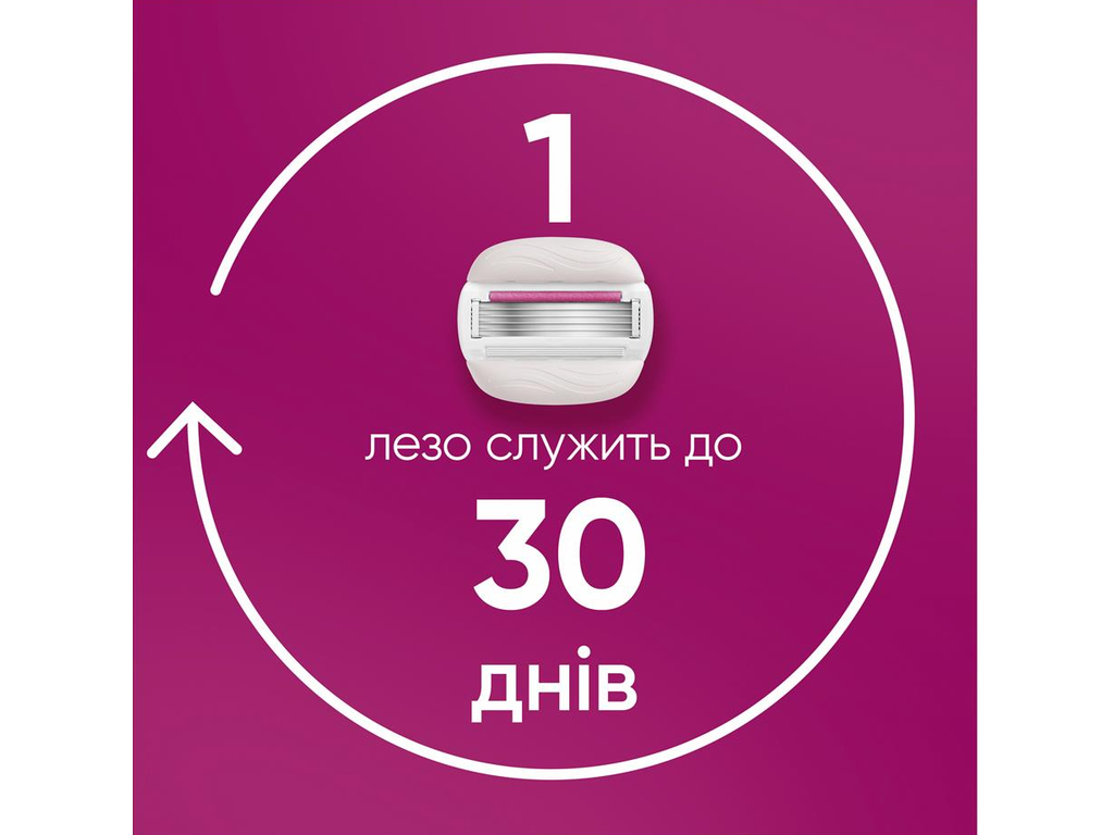 Картриджи сменные Venus Pro ComfortGlide Sugarberry, чехол, сталь, 6шт