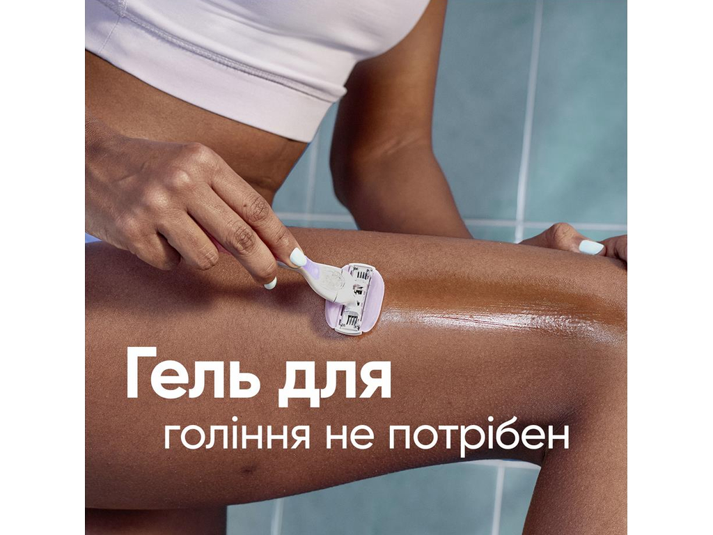 Картриджи сменные Gillette Venus ComfortGlide Breeze, защитный колпачок, сталь, пластик, 6шт