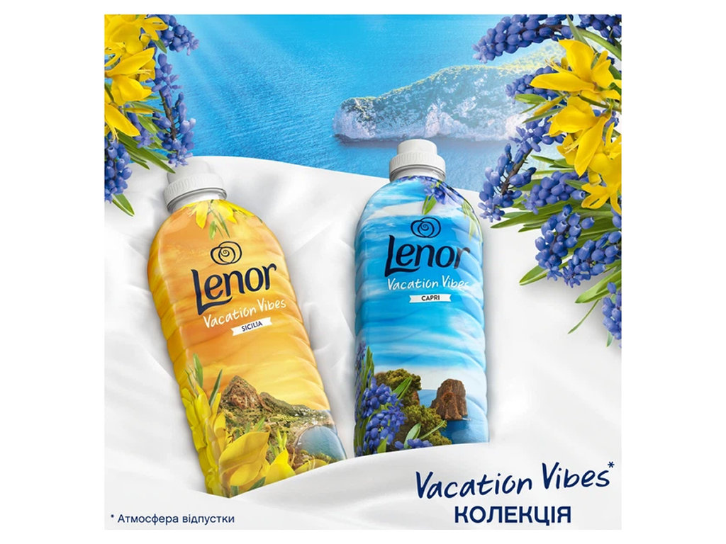 Кондиціонер для білизни Lenor Ocean Breeze, 987 мл