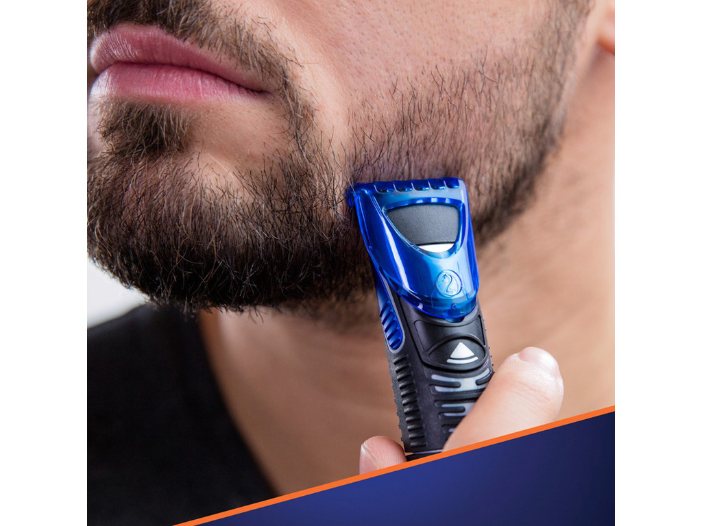 Бритва-стайлер Gillette Fusion ProGlide с 5 лезвиями, 1 картридж, 3 насадки для бороды
