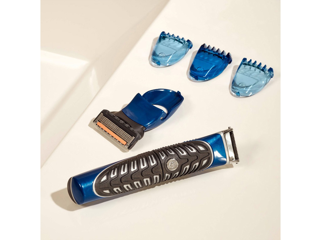 Бритва-стайлер Gillette Fusion ProGlide с 5 лезвиями, 1 картридж, 3 насадки для бороды