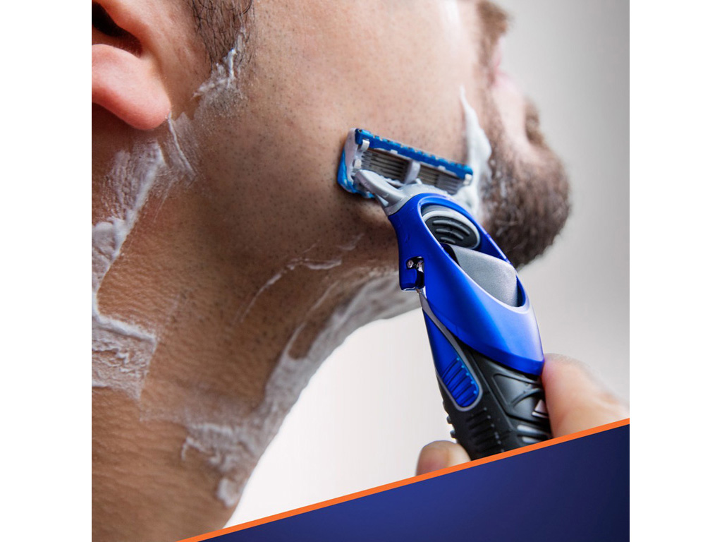 Бритва-стайлер Gillette Fusion ProGlide с 5 лезвиями, 1 картридж, 3 насадки для бороды