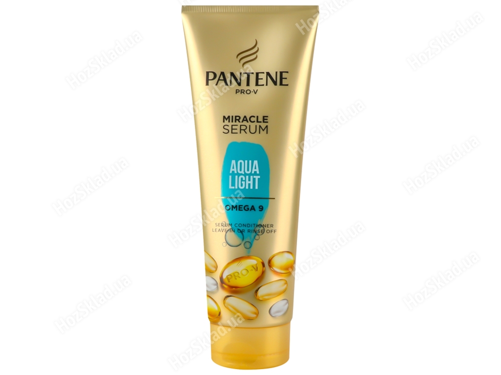Кондиціонер для волосся Pantene Pro-V Miracle Serum Aqua Light, для тонкого волосся, 200мл