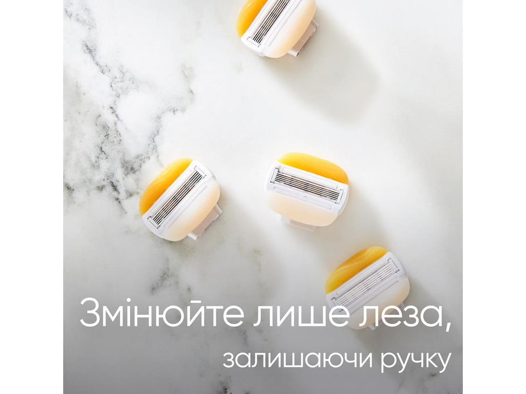 Картриджи сменные Venus ComfortGlide Olay Coconut, сталь, 3шт