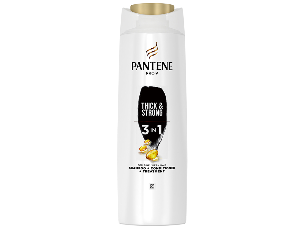 Шампунь Pantene Pro-V 3 в 1 Густой и крепкий, 360мл