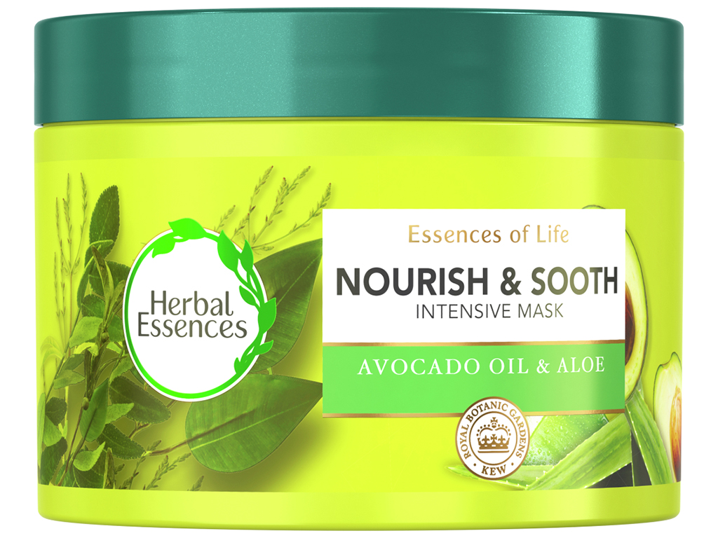 Маска для волос Herbal Essences Питательная с маслом авокадо и алоэ, 450мл