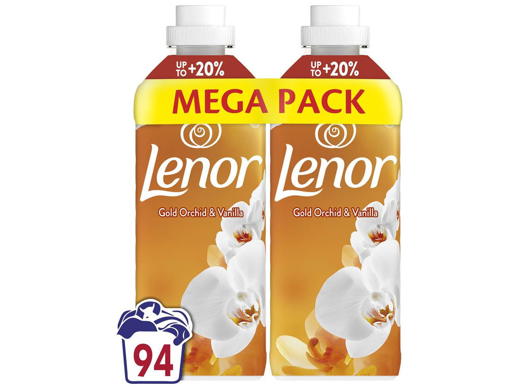 Кондиционер для белья Lenor Gold Orchid & Vanilla, 2шт×987 мл