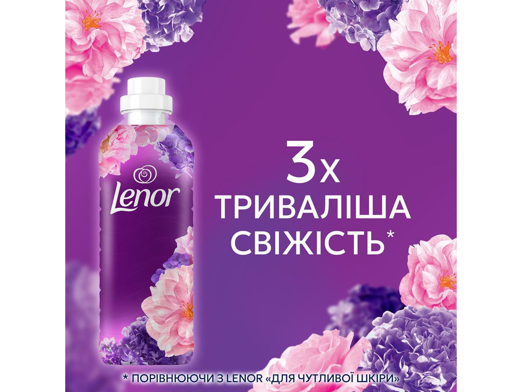 Кондиціонер для білизни Lenor Квітковий букет, 2×987 мл