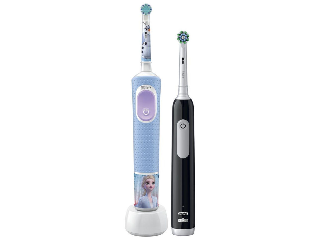 Набір електричних зубних щіток Oral-B Pro3 Series 1 + Oral-B Pro Kids Frozen (ціна за набір 2шт)
