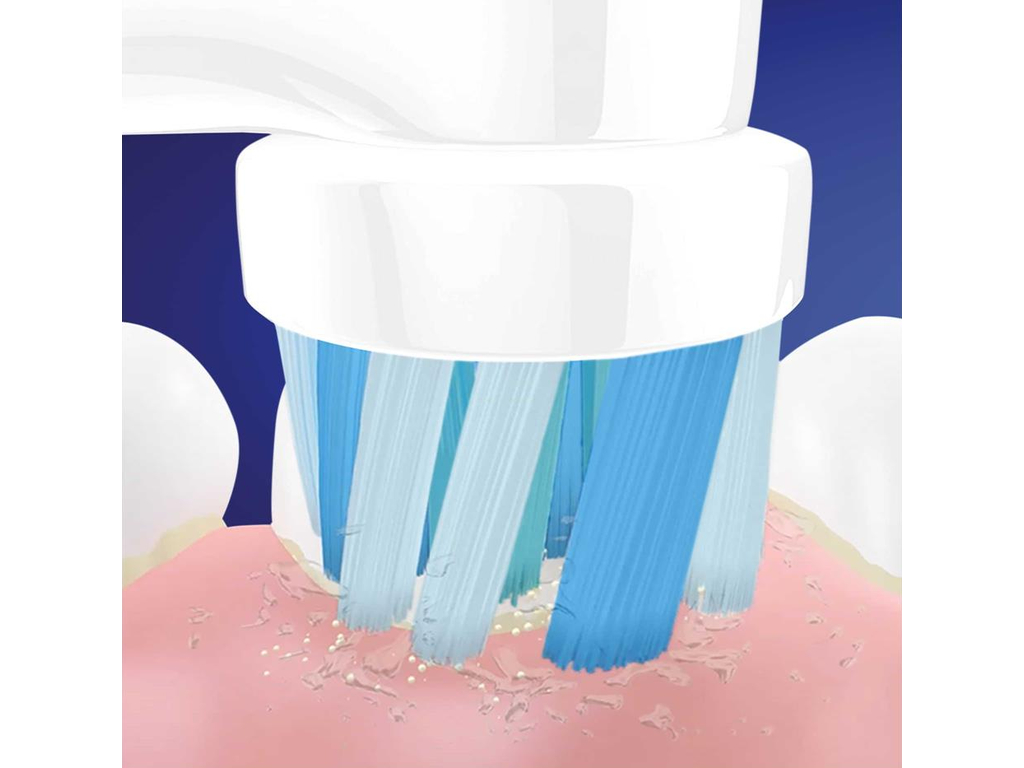 Насадки для электрической зубной щетки Oral-B Kids Frozen II, детские, пластик, нейлон, 4шт