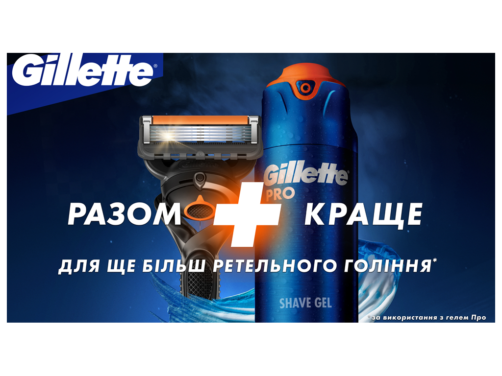 Сменные кассеты для бритья Gillette Fusion ProGlide Power с 5 лезвиями, 4шт