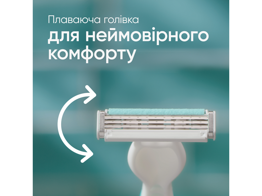 Одноразовые женские бритвы Gillette Venus 3 Sensitive для чувствительной кожи, 6шт