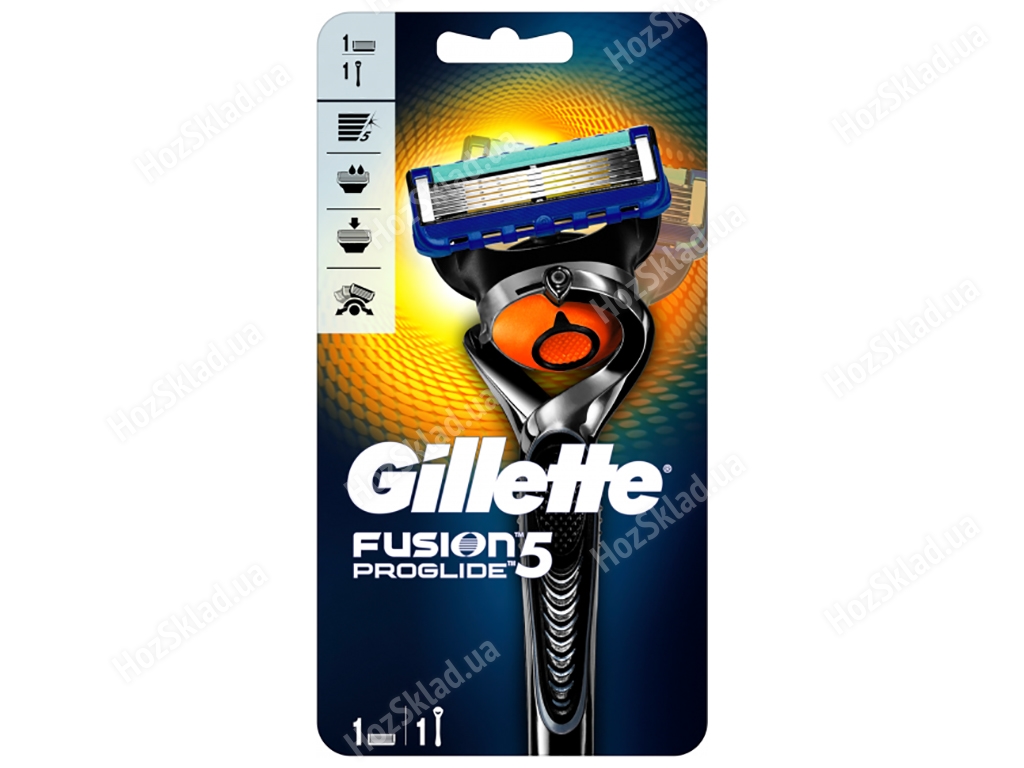 Бритва зі змінною касетою Gillette Fusion ProGlide Flexball 5 лез