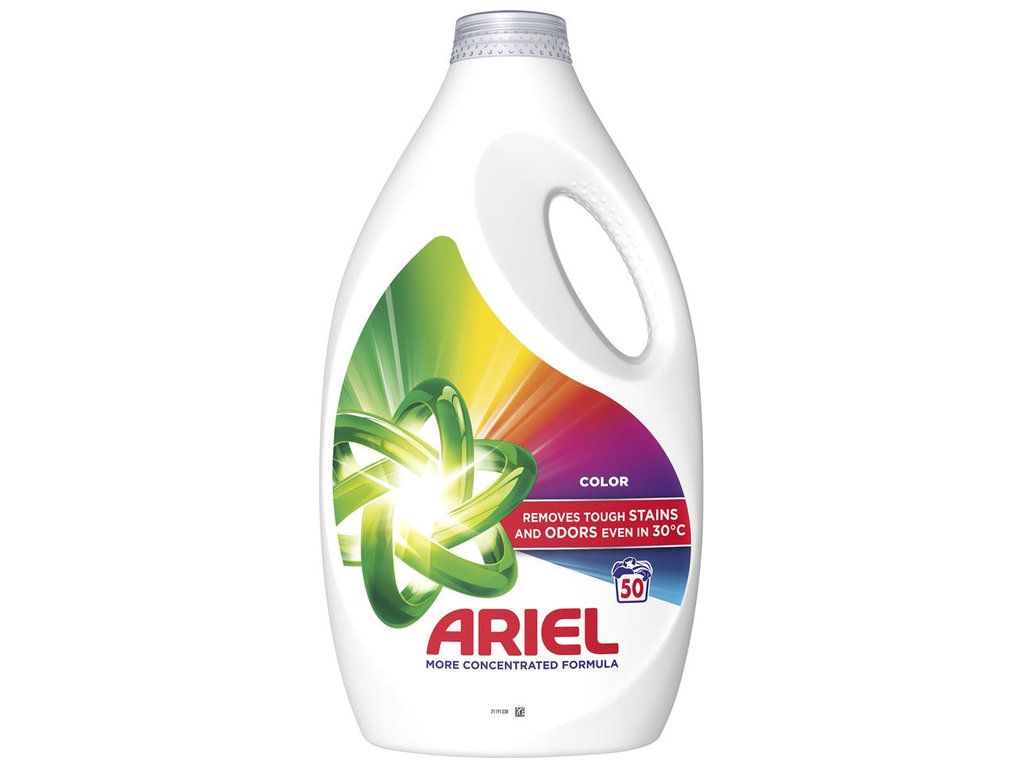 Гель для прання Ariel Color, для кольорової білизни, 50 циклів, 2,25л