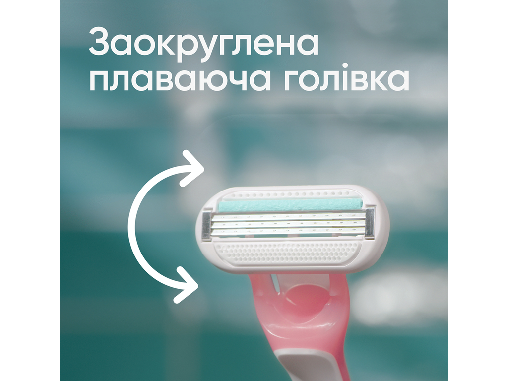 Одноразовые бритвы GILLETTE VENUS Sens 3 лезвия 3шт