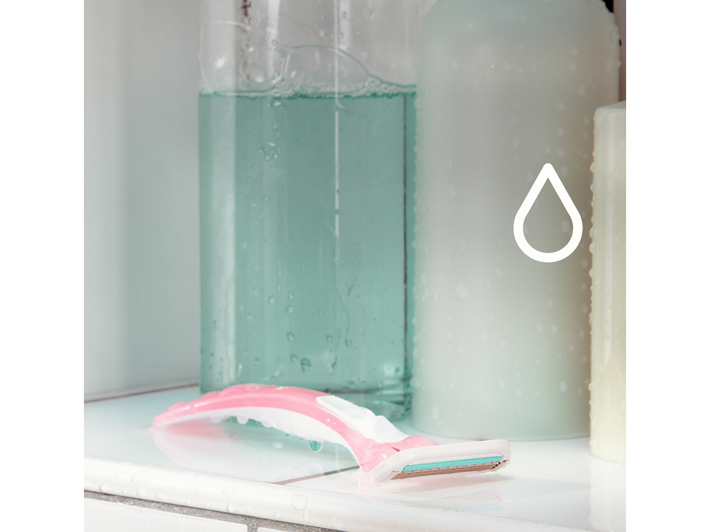 Одноразовые бритвы GILLETTE VENUS Sens 3 лезвия 3шт