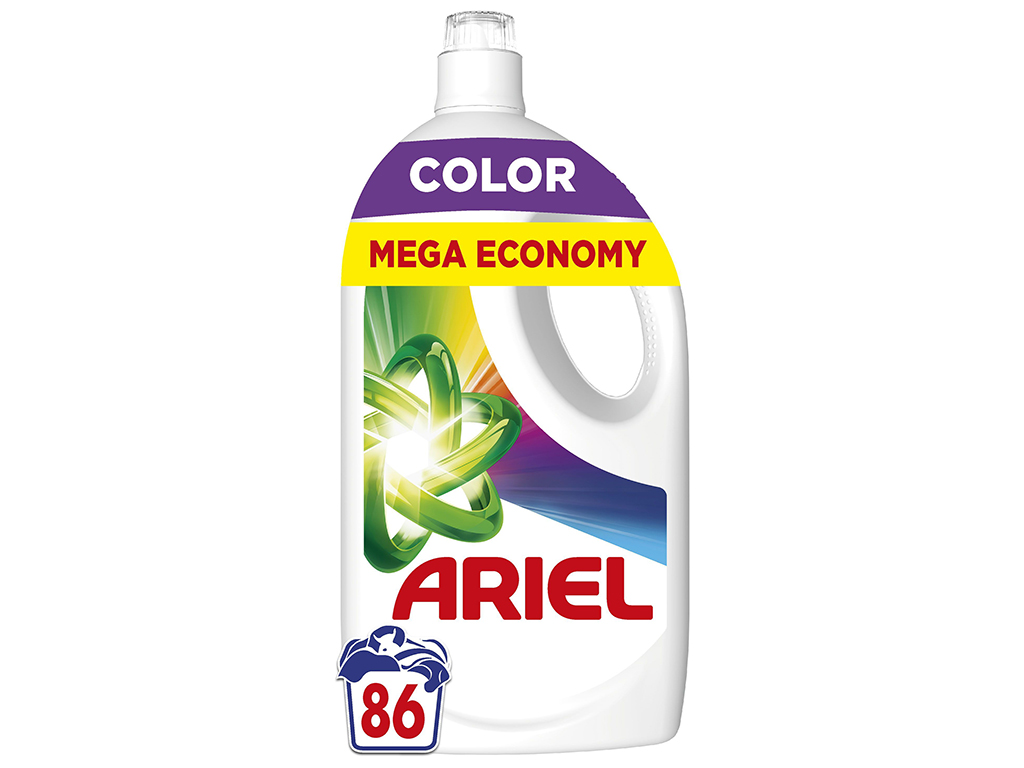 Гель для стирки Ariel Color, 3,87л