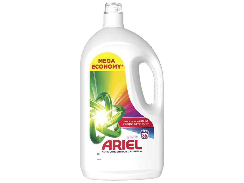 Гель для прання Ariel Color, для кольорової білизни, 86 циклів, 3,87л