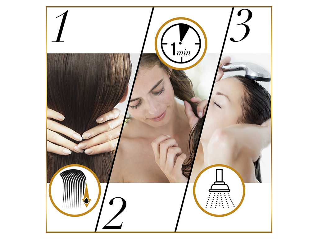 Сыворотка Pantene Intensive Repair с коллагеном и маслом абрикоса, 3х15мл