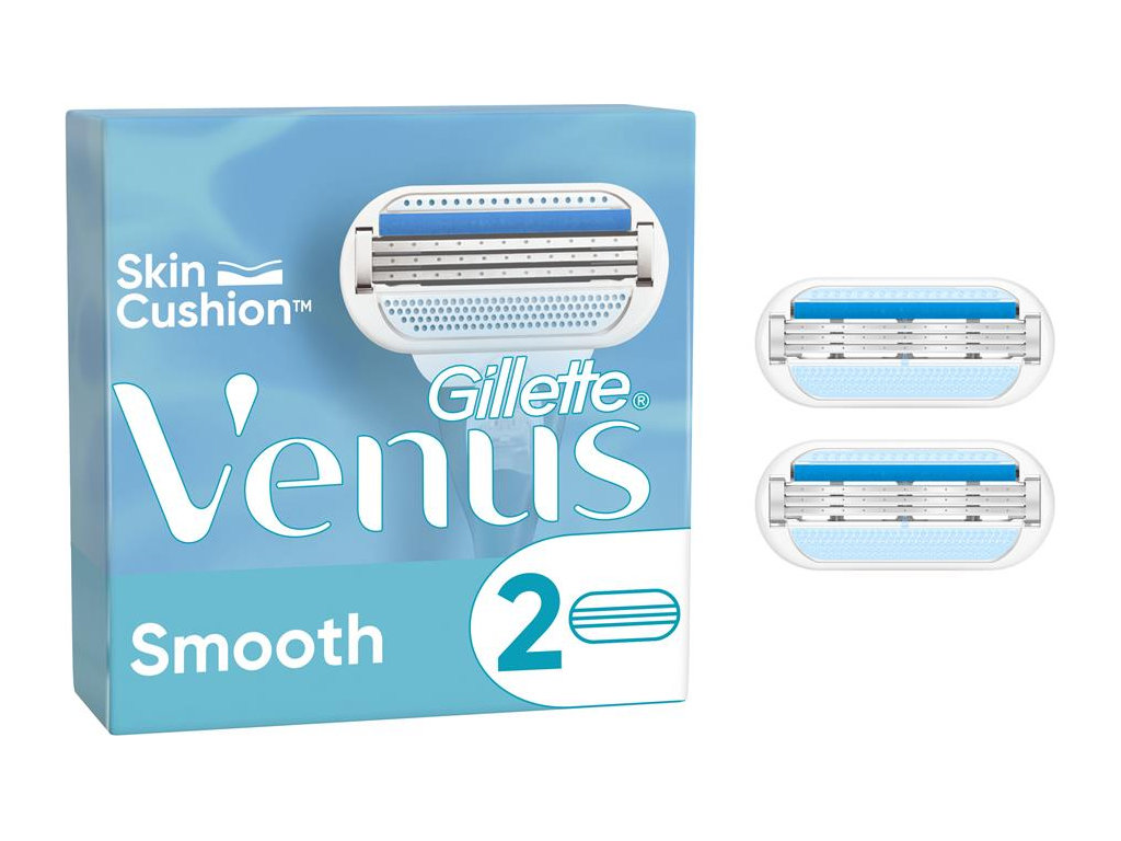 Картриджи сменные Venus Smooth, сталь, 2шт