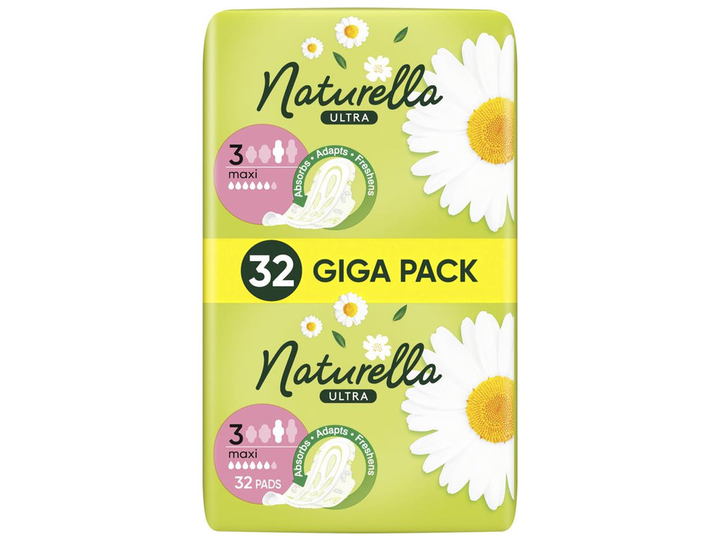 Прокладки гигиенические Naturella Ultra Maxi, с ароматом, 6 капель, размер 3, 32шт