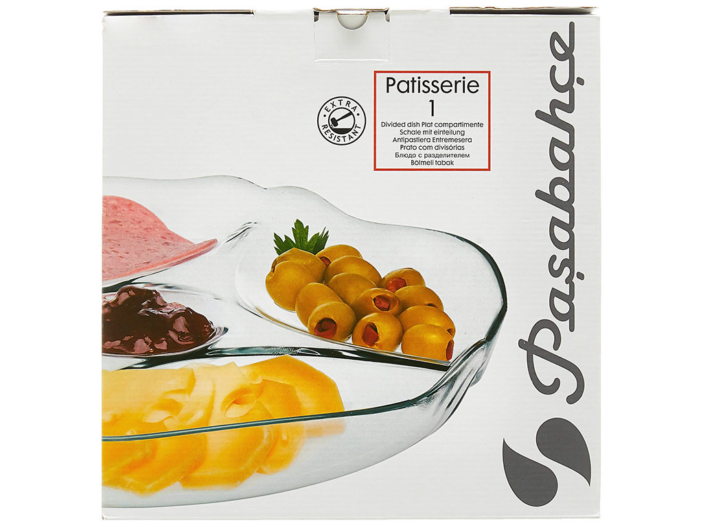 Блюдо с разделителем Basic Pasabahce, 30,2см, 1шт