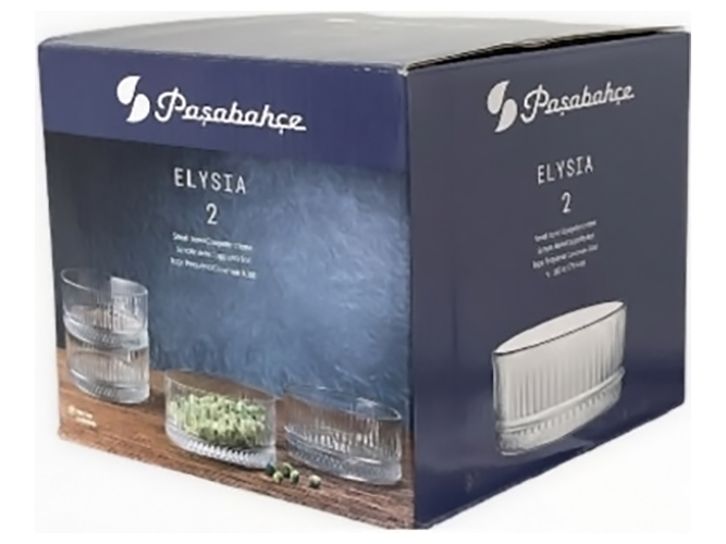 Набор салатников Pasabahce Elysia, 515мл (цена за набор 2шт)