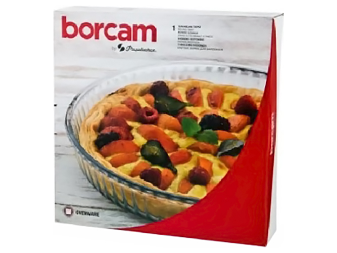 Форма кругла Pasabahce Borcam для запікання, 26см, 1,7л, 1шт
