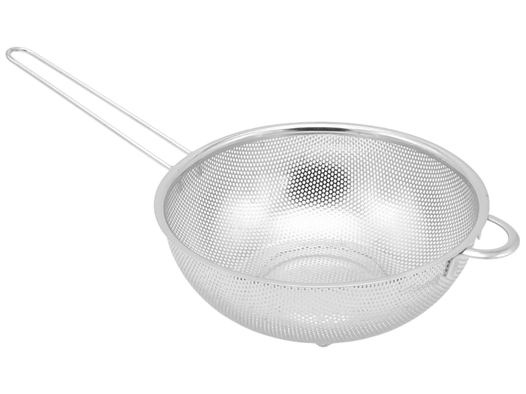 Дуршлаг с ручкой A-Plus нержавеющая сталь, лазерный 19см 12428